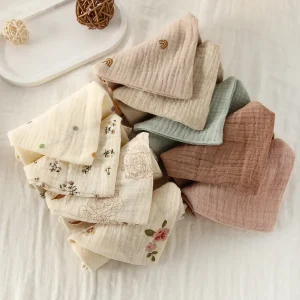 5Pcs newborn baby Cotton Washcloths