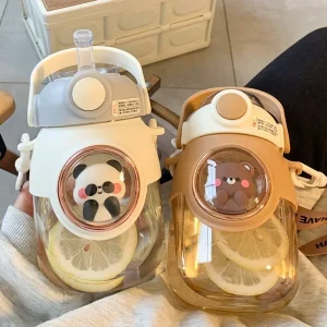 Kids Water Bottles with Straw for Girls