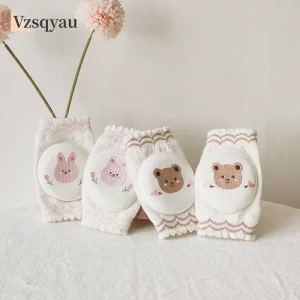 1 Pair Cotton Baby Knee Pads