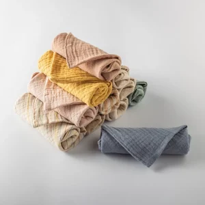 3/5Pcs Baby cotton washcloth burp  towels