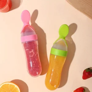 90ml/3oz Baby Silicone Spoon Feeder