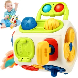 Montessori Busy Cube Toys for Toddler