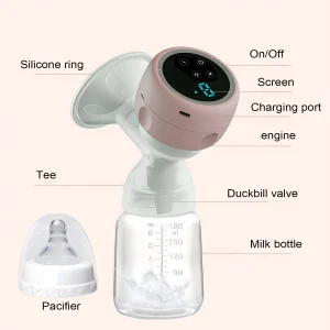 Electric Breast Pump - High Suction Milk Extractor