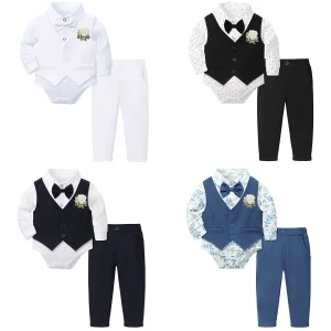 Baptism Outfit Infant First Easter Church Christening Suit