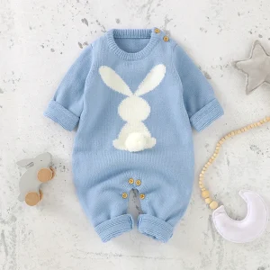 Romper Long Sleeves Newborn Easter Jumpsuits